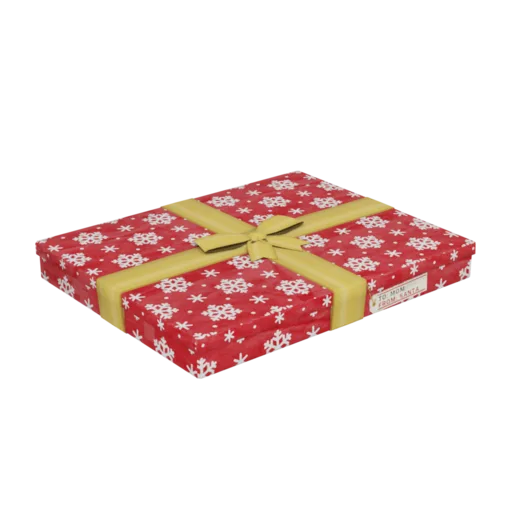 Snowflake gift box
